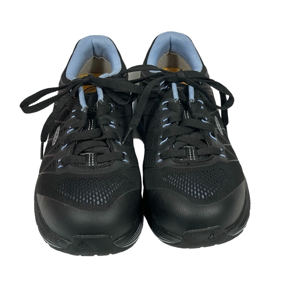 Keen Utility Anatomical Footbed Womens Konnect Fit Black Lace Up Sneaker Sz 7.5W